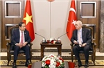 Chủ tịch Quốc hội Trần Thanh Mẫn hội kiến Chủ tịch Quốc hội Thổ Nhĩ Kỳ