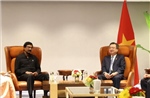 Đồng chí Nguyễn Thanh Nghị tiếp lãnh đạo các chính đảng và tổ chức hữu nghị Sri Lanka