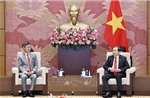 Chủ tịch Quốc hội Trần Thanh Mẫn tiếp Đại sứ Ấn Độ tại Việt Nam
