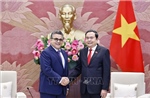 Chủ tịch Quốc hội Trần Thanh Mẫn tiếp Đại sứ Palestine tại Việt Nam