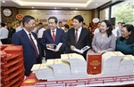 Chủ tịch Quốc hội dự lễ giới thiệu sách của nguyên Chủ tịch nước Lương Cường