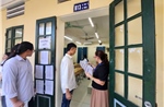 Các thí sinh tự tin bước vào môn thi Ngữ văn