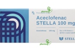 Thu hồi thuốc xương khớp Aceclofenac STELLA do vi phạm mức độ 2