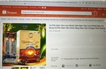 Cảnh báo cà phê giảm cân quảng cáo sai quy định trên Shopee 