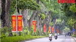 Hà Nội rực rỡ cờ hoa chào mừng kỷ niệm 134 năm ngày sinh Chủ tịch Hồ Chí Minh