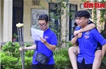 Các lực lượng tình nguyện sôi nổi hoạt động tiếp sức thí sinh thi vào lớp 10 ở Hà Nội