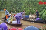 Hà Nội: Ngăn chặn từ sớm, từ xa đối tượng lợi dụng mưa lũ vi phạm pháp luật