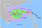 Thời tiết ngày 25/10: Bão số 6 mạnh lên, liên tục đổi hướng phức tạp