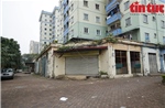 Nhiều ki ốt bị bỏ hoang gây lãng phí và mất mỹ quan
