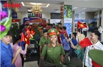Hơn 560 chiến sĩ cơ động hành quân ra Hà Nội thực hiện nhiệm vụ đặc biệt A80
