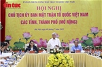 Thống nhất hành động để nâng cao hiệu lực, hiệu quả công tác Mặt trận