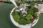 Cận cảnh bán đảo hồ Đống Đa làm sân chơi, vườn hoa