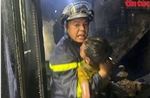 Hà Nội: Nhiều tài sản bị thiêu rụi trong vụ cháy nhà tại ngõ 220 phố Bắc Cầu 