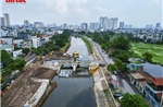 Đập dâng cầu Quang &#39;van điều tiết&#39; cho dòng sông Tô Lịch