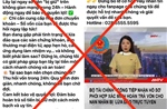 Facebook ‘Bộ Tài Chính – Cổng Tiếp nhận hồ sơ’ có tích xanh là giả mạo 
