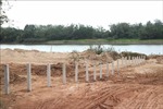 Chủ tịch UBND huyện Triệu Phong phản hồi thông tin về khai thác, tập kết cát trái phép