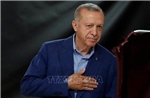 Lãnh đạo nhiều nước chúc mừng ông Tayyip Erdogan đắc cử Tổng thống Thổ Nhĩ Kỳ