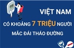 Khoảng 7 triệu người Việt đang mắc đái tháo đường