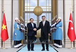 Lễ đón Thủ tướng Phạm Minh Chính thăm chính thức Thổ Nhĩ Kỳ