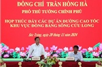 Phó Thủ tướng Trần Hồng Hà đôn đốc tiến độ các dự án cao tốc khu vực ĐBSCL