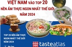 Việt Nam vào top 20 nền ẩm thực ngon nhất thế giới