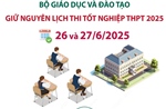 Giữ nguyên lịch thi tốt nghiệp Trung học phổ thông 2025