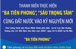 Thanh niên thực hiện &#39;Ba tiên phong&#39;, &#39;Sáu trọng tâm&#39; cùng đất nước vào kỷ nguyên mới