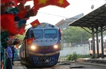 Đà Nẵng rực rỡ cờ hoa đón chào đoàn tàu chở các chiến sỹ diễu binh trở về