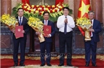 Chủ tịch nước Lương Cường trao quyết định bổ nhiệm 3 Phó Chủ nhiệm Văn phòng Chủ tịch nước