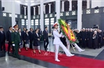 Đoàn đại biểu cấp cao Đảng Nhân dân Cách mạng Lào viếng nguyên Chủ tịch nước Trần Đức Lương