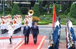 Lễ đón Tổng thống Pháp Emmanuel Macron thăm cấp Nhà nước tới Việt Nam