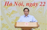 Thủ tướng Phạm Minh Chính chủ trì Hội nghị trực tuyến toàn quốc thúc đẩy thực hiện 3 chương trình quan trọng