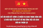 Tăng cường sự lãnh đạo và chỉ đạo thống nhất