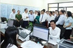 Tổng Bí thư Tô Lâm kiểm tra hoạt động chính quyền địa phương hai cấp tại Hà Nội