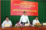 Phó Thủ tướng Bùi Thanh Sơn làm việc với lãnh đạo Viện Nghiên cứu hạt nhân