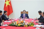 Thủ tướng Phạm Minh Chính điện đàm với Thủ tướng Campuchia Hun Manet