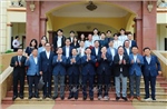 Lãnh đạo tỉnh Ninh Bình làm việc với Hiệp hội doanh nghiệp vừa và nhỏ Hàn Quốc