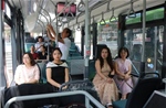Khai trương tuyến xe buýt điện Vũ Ninh - Bắc Giang