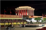 Tổng hợp luyện lần thứ hai các lực lượng tham gia A80 tại Quảng trường Ba Đình