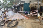 Thi công xây dựng tuyến truyền dẫn ngầm ảnh hưởng cuộc sống người dân