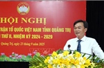 Ông Nguyễn Chiến Thắng giữ chức Chủ tịch Ủy ban MTTQ Việt Nam tỉnh Quảng Trị