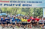Trên 3.000 vận động viên thi Chung kết Giải chạy BáoHànộimới 2025 - Vì hòa bình