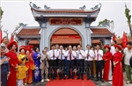 Lễ khánh thành Khu lưu niệm Trưởng ban Thường trực Quốc hội Bùi Bằng Đoàn