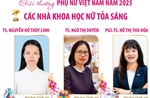 Giải thưởng Phụ nữ Việt Nam năm 2025: Các nhà khoa học nữ tỏa sáng