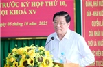 Trưởng Ban Nội chính Trung ương tiếp xúc cử tri tại Lâm Đồng