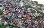 Bắc Ninh: Xuyên đêm bảo vệ an toàn đê thôn Thuận, xã Mỹ Thái