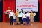 Sẻ chia, hướng về đồng bào bị ảnh hưởng bởi bão lũ