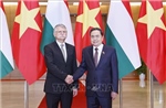 Chủ tịch Quốc hội chủ trì lễ đón và hội đàm với Chủ tịch Quốc hội Hungary