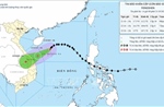 Bão số 12 tiếp tục đổi hướng cách thành phố Đà Nẵng 420 km