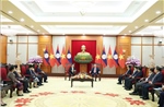 Công ước Hà Nội: Tổng Bí thư Tô Lâm gặp Tổng Bí thư, Chủ tịch nước Lào